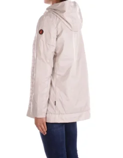 SAVE THE DUCK Giubbotto Donna Cappotto cappuccio lorena><noscript><img width=