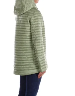 SAVE THE DUCK Giubbotto Donna Cappotto cappuccio alima><noscript><img width=