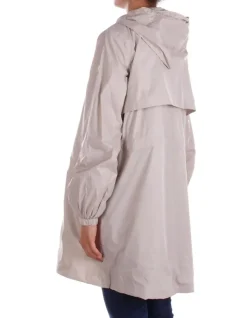 SAVE THE DUCK Giubbotto Donna Cappotto cappuccio fleur><noscript><img width=