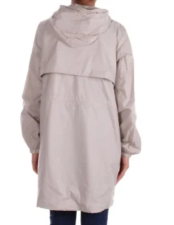 SAVE THE DUCK Giubbotto Donna Cappotto cappuccio fleur><noscript><img width=