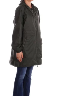 SAVE THE DUCK Giubbotto Donna Cappotto cappuccio fleur><noscript><img width=