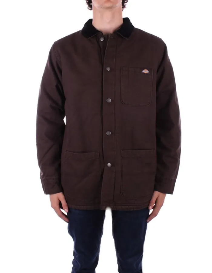 DICKIES Giubbotto Uomo Duck high pile flce line chore>Uomo Giubbotti