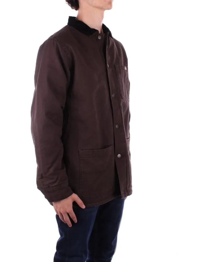 DICKIES Giubbotto Uomo Duck high pile flce line chore>Uomo Giubbotti