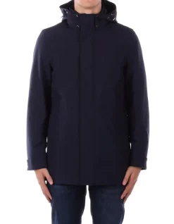 WOOLRICH Giubbotto Uomo Soft shell barrow mac coat>Uomo Giubbotti