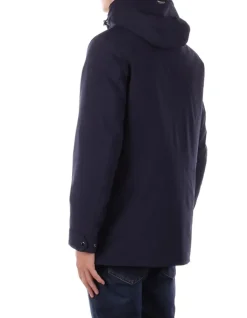 WOOLRICH Giubbotto Uomo Soft shell barrow mac coat><noscript><img width=