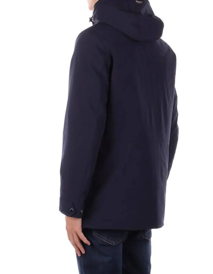 WOOLRICH Giubbotto Uomo Soft shell barrow mac coat>Uomo Giubbotti