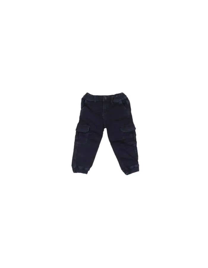 GUESS Jeans Bambino Knit denim cargo pants>Bambino Pantaloni