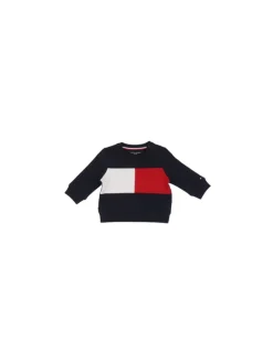 TOMMY HILFIGER Maglia Bambino Colorblock sweatshirt>Bambino Maglieria