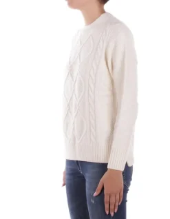 BARBOUR Maglia Donna Burne crew knitted jumper>Donna Maglieria