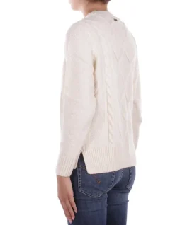 BARBOUR Maglia Donna Burne crew knitted jumper><noscript><img width=