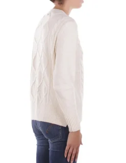 BARBOUR Maglia Donna Burne crew knitted jumper><noscript><img width=