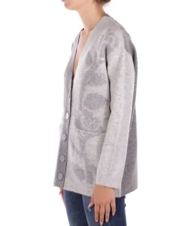 BLUGIRL BLUMARINE Maglia Donna Maglia cardigan int goffrato>Donna Maglieria