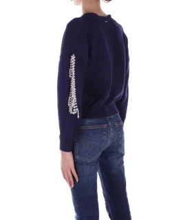 LIU JO Maglia Donna Maglia aperta m/l v neck><noscript><img width=