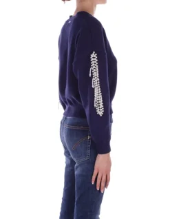 LIU JO Maglia Donna Maglia aperta m/l v neck><noscript><img width=