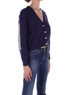 LIU JO Maglia Donna Maglia aperta m/l v neck><noscript><img width=