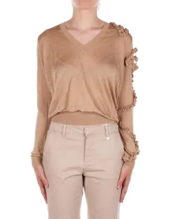 LIU JO Maglia Donna Ecs maglia chiusa m/l>Donna Maglieria