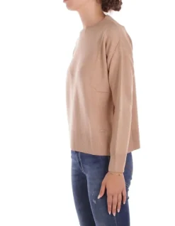 WOOLRICH Maglia Donna Comfort wool cash crewneck>Donna Maglieria