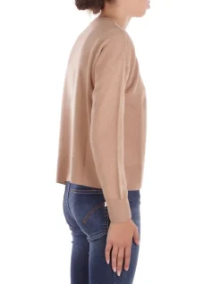 WOOLRICH Maglia Donna Comfort wool cash crewneck><noscript><img width=