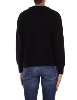 WOOLRICH Maglia Donna Comfort wool cash crewneck><noscript><img width=