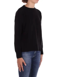 WOOLRICH Maglia Donna Comfort wool cash crewneck><noscript><img width=