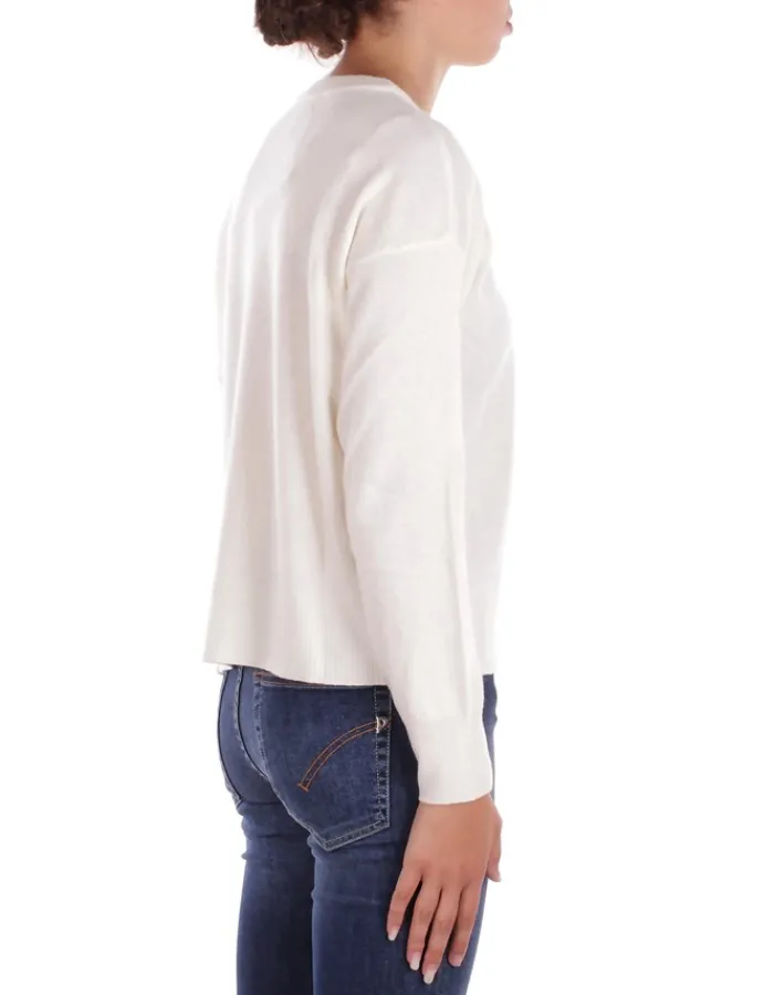 WOOLRICH Maglia Donna Comfort wool cash crewneck>Donna Maglieria