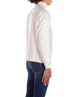 WOOLRICH Maglia Donna Comfort wool cash turtleneck><noscript><img width=