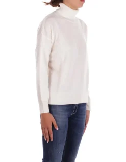 WOOLRICH Maglia Donna Comfort wool cash turtleneck><noscript><img width=