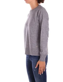 WOOLRICH Maglia Donna Comfort wool cash crewneck>Donna Maglieria