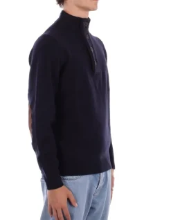 BARBOUR Maglia Uomo Essential patch half zip><noscript><img width=