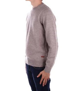 BARBOUR Maglia Uomo Essential patch crew>Uomo Maglieria