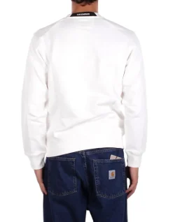 CP COMPANY Maglia Uomo Sweatshirts crew neck in diag><noscript><img width=