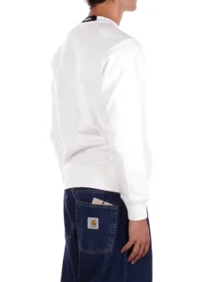 CP COMPANY Maglia Uomo Sweatshirts crew neck in diag><noscript><img width=