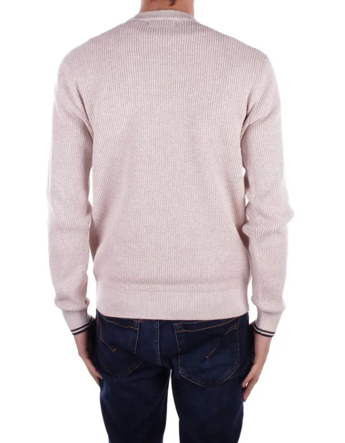 FRED PERRY Maglia Uomo Fp waffle stitch jumper>Uomo Maglieria