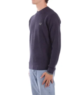 FRED PERRY Maglia Uomo Fp waffle stitch jumper>Uomo Maglieria