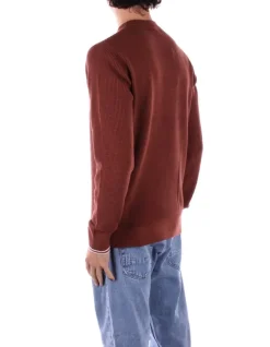 FRED PERRY Maglia Uomo Fp waffle stitch jumper><noscript><img width=