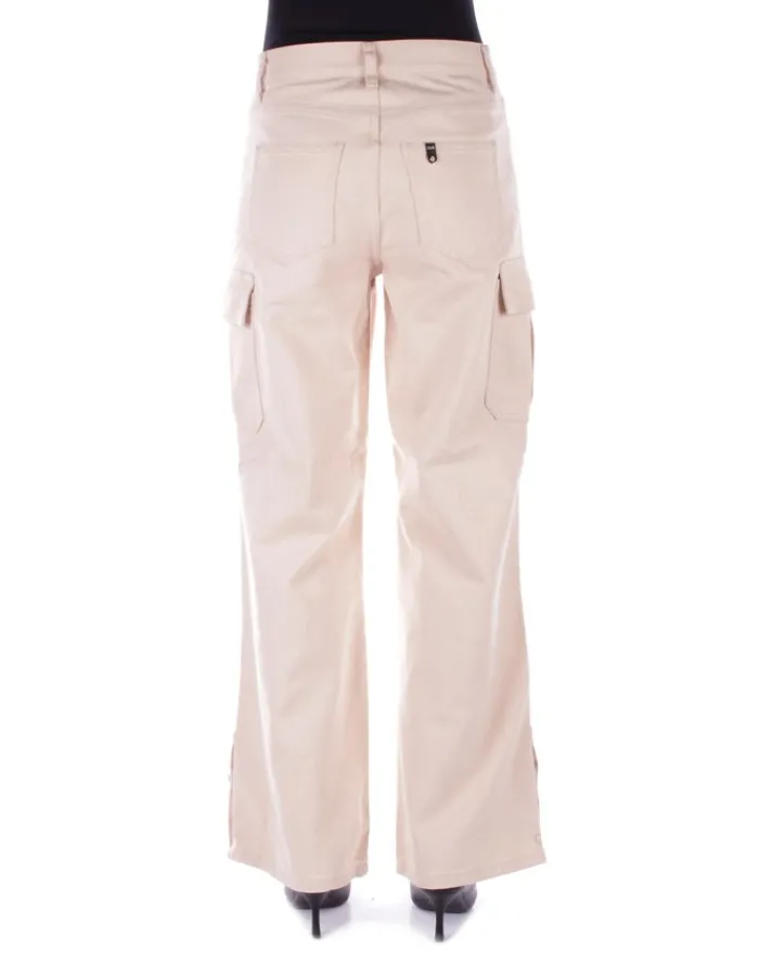LIU JO Pantalone Donna Denim cargo zip>Donna Pantaloni