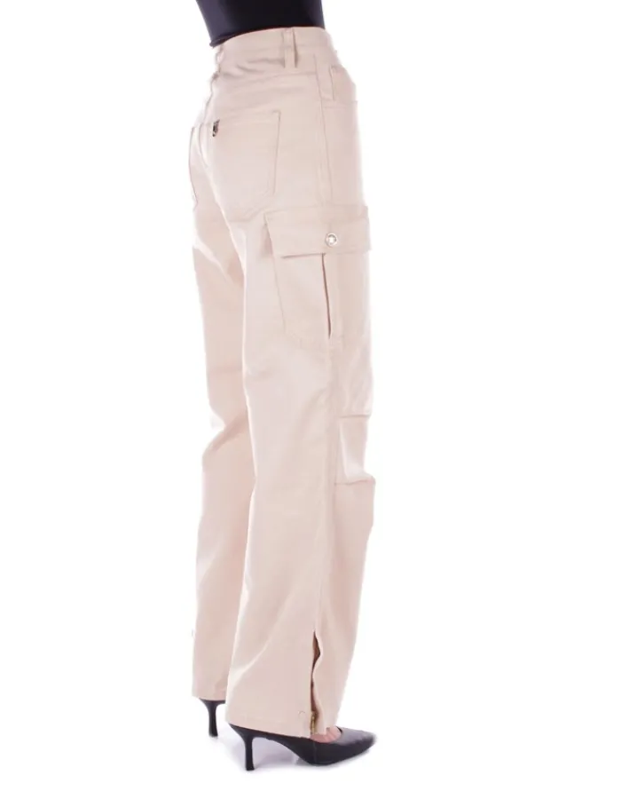 LIU JO Pantalone Donna Denim cargo zip>Donna Pantaloni