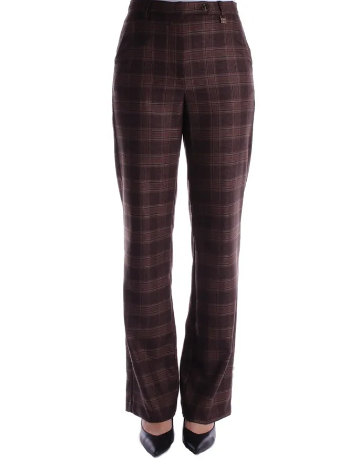 MADEMOISELLE DU MONDE Pantalone Donna Righe>Donna Pantaloni