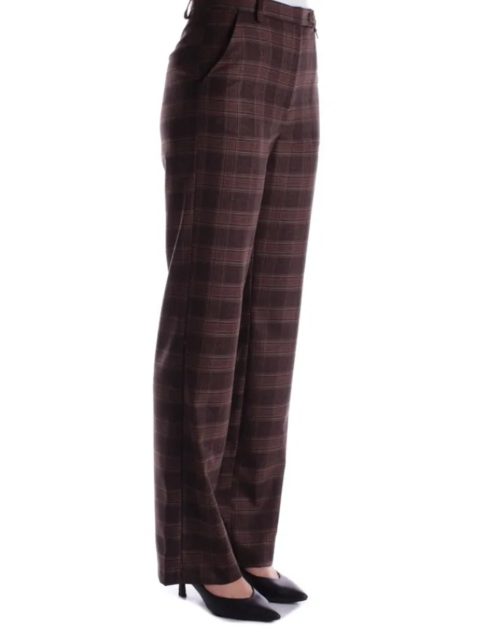 MADEMOISELLE DU MONDE Pantalone Donna Righe>Donna Pantaloni