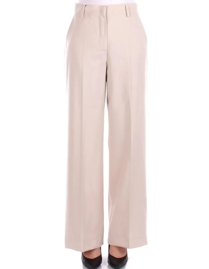 MAX MARA Pantalone Donna Pantalone tela pura lana>Donna Pantaloni