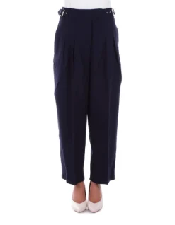 RALPH LAUREN Pantalone Donna Zattary cropped pleated>Donna Pantaloni