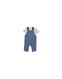 TOMMY HILFIGER Salopette Bambino Denim dungaree>Bambino Completo Junior