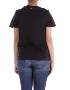 MAX MARA T-shirt Donna T-shirt jersey cotone con rica><noscript><img width=