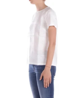 MAX MARA T-shirt Donna Tela lavata di lino>Donna T-Shirt