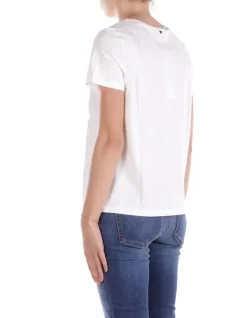 MAX MARA T-shirt Donna Tela lavata di lino><noscript><img width=