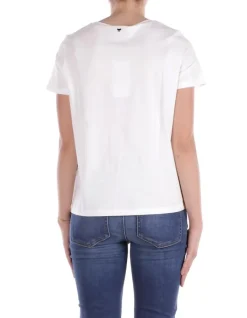 MAX MARA T-shirt Donna Tela lavata di lino><noscript><img width=
