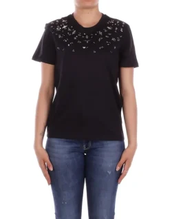 ONLY T-shirt Donna Onlparker ss o neck bling>Donna T-Shirt