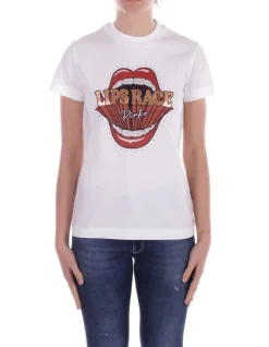 PINKO T-shirt Donna Trapani high trim jersey>Donna T-Shirt