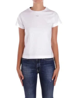 PINKO T-shirt Donna Basico t-shirt jersey logo>Donna T-Shirt