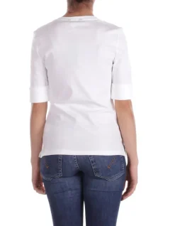 RALPH LAUREN T-shirt Donna V judy elbow sleeve knit><noscript><img width=